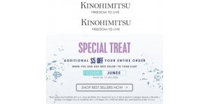 Kinohimitsu Singapore coupon code