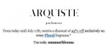 Arquiste Parfumeur discount code