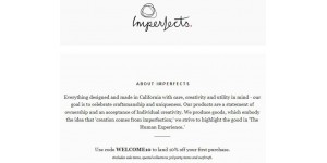 Imperfects coupon code