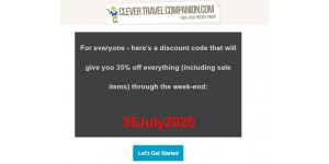 Clever Travel Companion coupon code