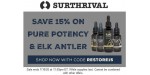 Surthrival discount code