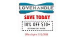 Love Handle discount code