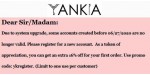 Yankia discount code