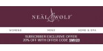 Neal & Wolf discount code