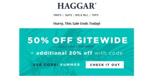 Haggar coupon code