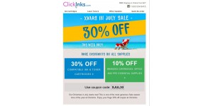 Click Inks coupon code