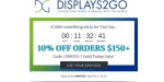 Displays2go discount code