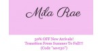 Mila Rae discount code