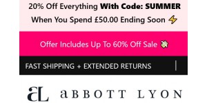 Abbott Lyon coupon code