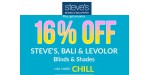 Steves Blinds & Wallpaper discount code