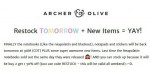 Archer & Olive discount code
