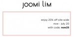 Joomi Lim discount code