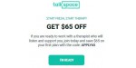 Talkspace coupon code