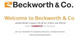 Beckworth & Co discount code