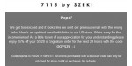 7115 by Szeki discount code