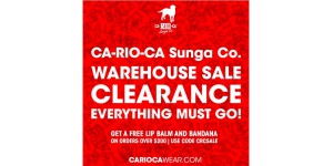 CA-RIO-CA Sunga  coupon code