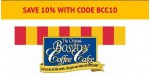 Boston Coffee Cake discount code