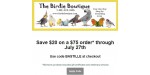 The Birdie Boutique discount code