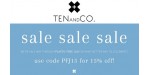 Ten and Co discount code