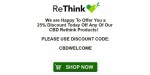Re Think discount code