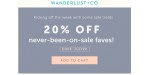 Wanderlust + Co discount code
