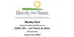 Directly From Nature discount code
