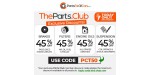 Parts For All Cars discount code