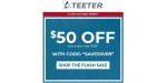 Teeter discount code