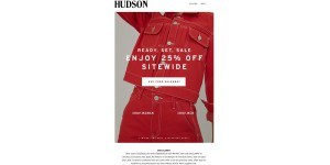 Hudson Jeans coupon code