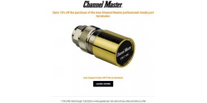 Channel Master coupon code
