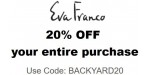 Eva Franco discount code