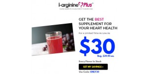 L-arginine Plus coupon code