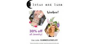 Lotus and Luna coupon code