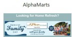 AlphaMarts discount code