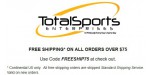 Total Sports Enterprises coupon code
