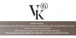 VK 6 coupon code