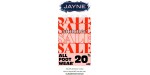 Jayne discount code