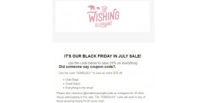 The Wishing Elephant coupon code