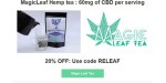 Magicleaf Hemp Tea discount code