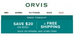 Orvis USA discount code