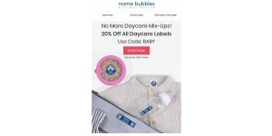 Name Bubbles coupon code