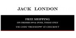 Jack London discount code