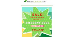 Kratom Capsules coupon code