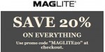 Maglite discount code