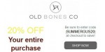 Old Bones Co discount code