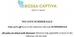Bossa Captiva discount code