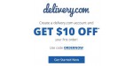delivery.com discount code