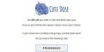 Cute Dose discount code