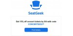 Seat Geek discount code