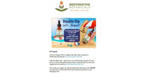 Restorative Botanicals coupon code
